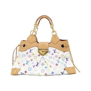 LOUIS VUITTON White Multicolor Monogram Ursula Bag